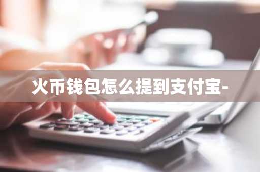 火币钱包怎么提到支付宝-