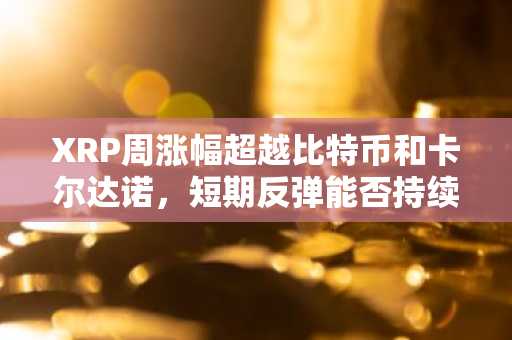 XRP周涨幅超越比特币和卡尔达诺，短期反弹能否持续？