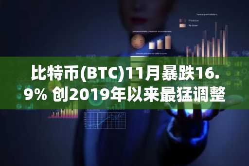 比特币(BTC)11月暴跌16.9% 创2019年以来最猛调整 对长期投资者或是"买入良机"