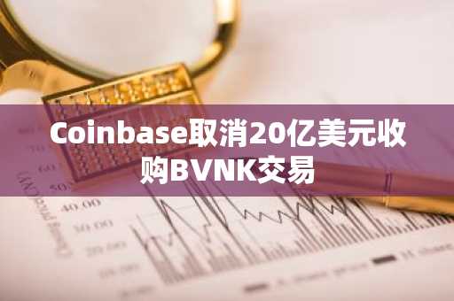 Coinbase取消20亿美元收购BVNK交易
