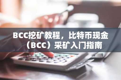 BCC挖矿教程，比特币现金（BCC）采矿入门指南