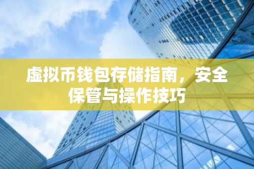 虚拟币钱包存储指南，安全保管与操作技巧