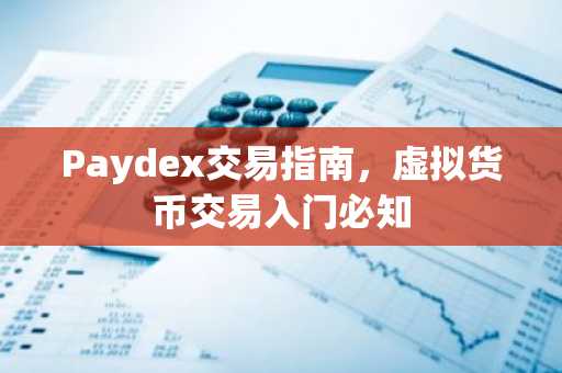 Paydex交易指南，虚拟货币交易入门必知
