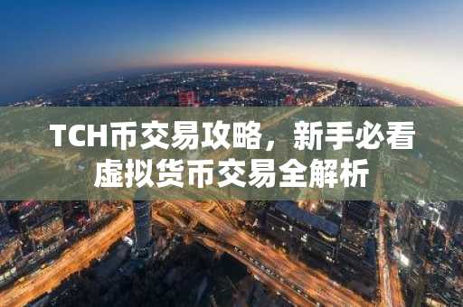TCH币交易攻略，新手必看虚拟货币交易全解析