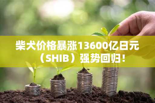 柴犬价格暴涨13600亿日元（SHIB）强势回归！