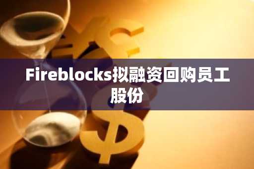 Fireblocks拟融资回购员工股份