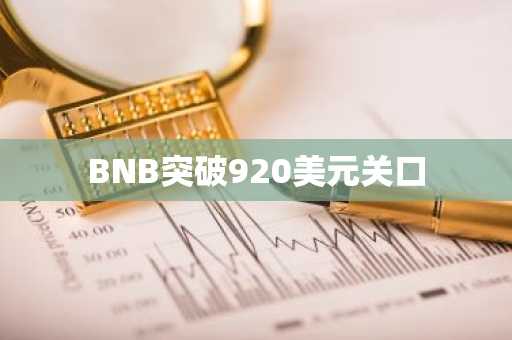 BNB突破920美元关口