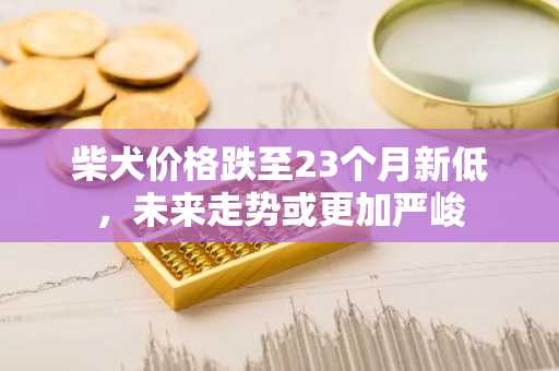 柴犬价格跌至23个月新低，未来走势或更加严峻