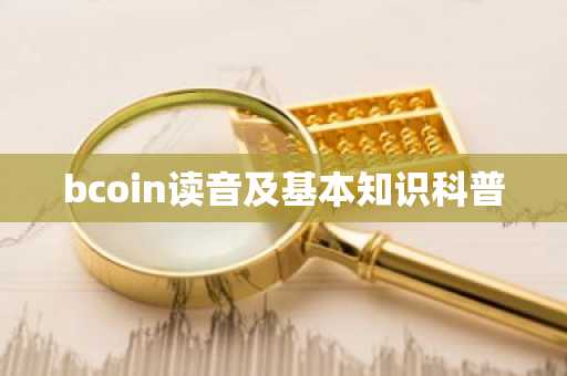 bcoin读音及基本知识科普