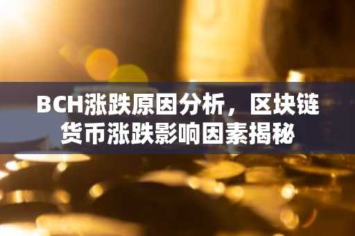BCH涨跌原因分析，区块链货币涨跌影响因素揭秘