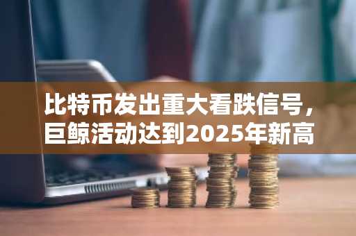 比特币发出重大看跌信号，巨鲸活动达到2025年新高