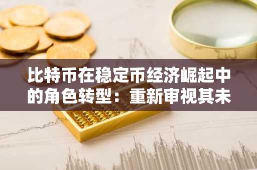 比特币在稳定币经济崛起中的角色转型：重新审视其未来价值与市场定位