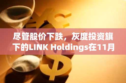 尽管股价下跌，灰度投资旗下的LINK Holdings在11月仍创下新高。