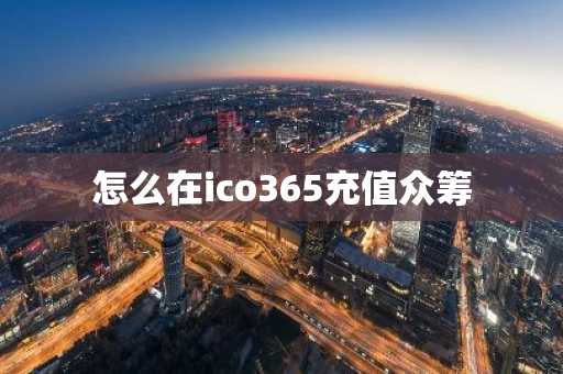 怎么在ico365充值众筹