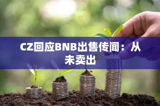 CZ回应BNB出售传闻：从未卖出