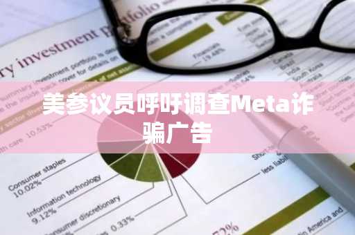 美参议员呼吁调查Meta诈骗广告