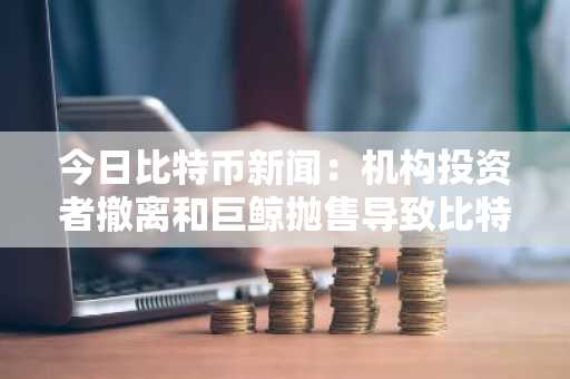 今日比特币新闻：机构投资者撤离和巨鲸抛售导致比特币跌至7个月低点