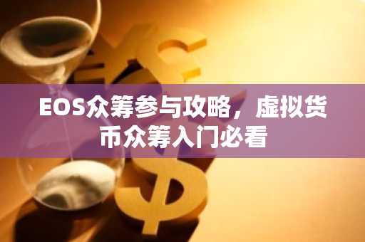 EOS众筹参与攻略，虚拟货币众筹入门必看