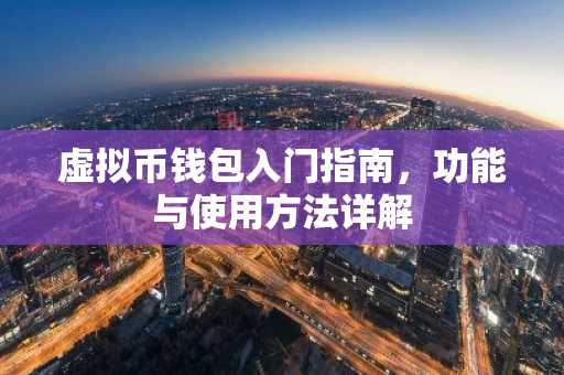 虚拟币钱包入门指南，功能与使用方法详解