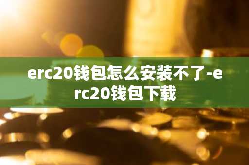 erc20钱包怎么安装不了-erc20钱包下载