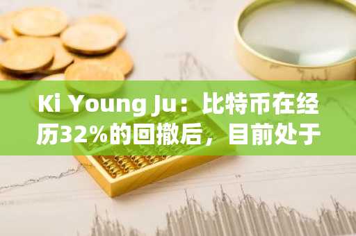 Ki Young Ju：比特币在经历32%的回撤后，目前处于“强劲的长期机会区”。