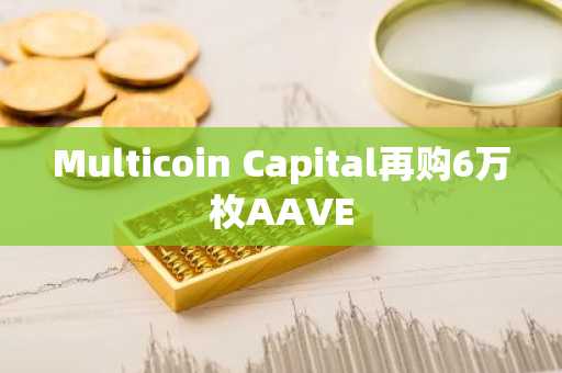 Multicoin Capital再购6万枚AAVE