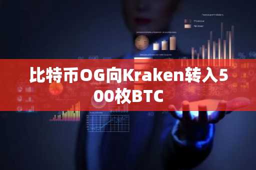 比特币OG向Kraken转入500枚BTC