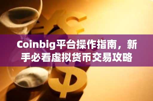 Coinbig平台操作指南，新手必看虚拟货币交易攻略