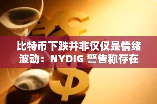 比特币下跌并非仅仅是情绪波动：NYDIG 警告称存在资本外逃风险