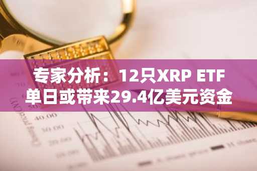 专家分析：12只XRP ETF单日或带来29.4亿美元资金流入，背后逻辑与局限性解析