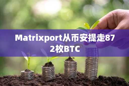 Matrixport从币安提走872枚BTC