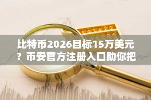 比特币2026目标15万美元？币安官方注册入口助你把握市场趋势