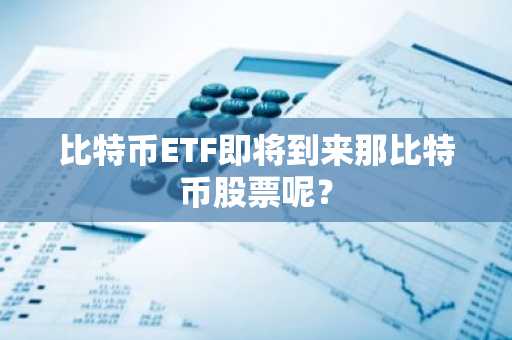 比特币ETF即将到来那比特币股票呢？
