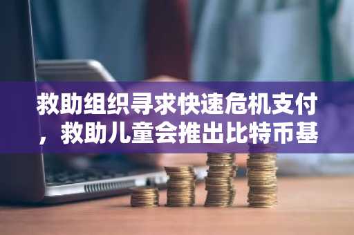 救助组织寻求快速危机支付,救助儿童会推出比特币基金