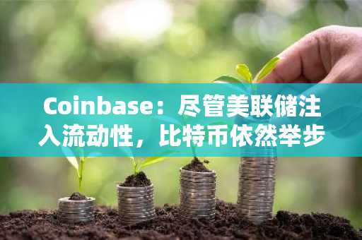 Coinbase:尽管美联储注入流动性,比特币依然举步维艰