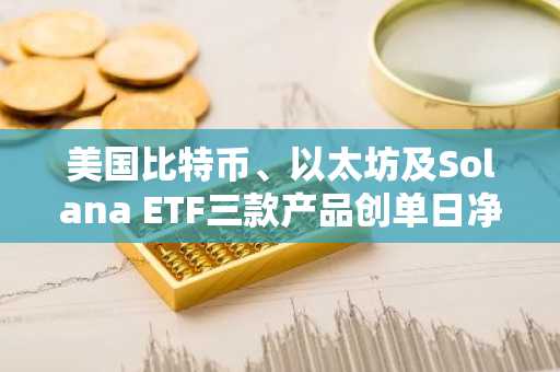 美国比特币、以太坊及Solana ETF三款产品创单日净流入新高