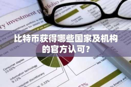 比特币获得哪些国家及机构的官方认可？
