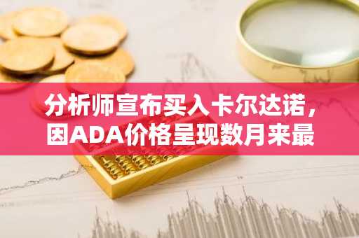 分析师宣布买入卡尔达诺，因ADA价格呈现数月来最具潜力形态