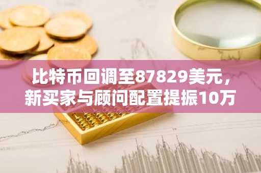 比特币回调至87829美元，新买家与顾问配置提振10万目标信心
