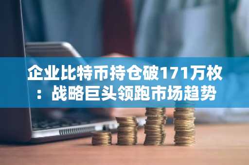 企业比特币持仓破171万枚:战略巨头领跑市场趋势