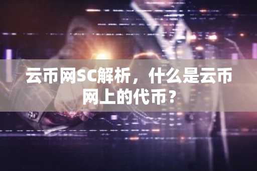 云币网SC解析,什么是云币网上的代币?