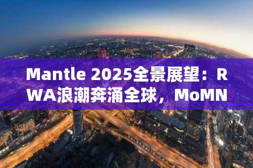 Mantle 2025全景展望：RWA浪潮奔涌全球，MoMNTum增长势不可挡