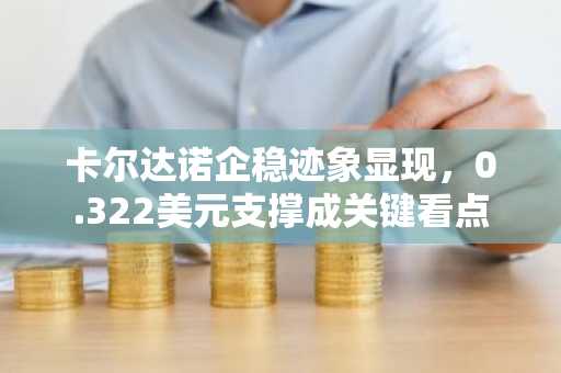 卡尔达诺企稳迹象显现，0.322美元支撑成关键看点