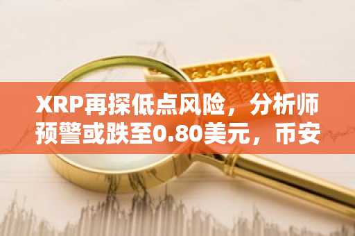 XRP再探低点风险，分析师预警或跌至0.80美元，币安官方交易所助力交易安全