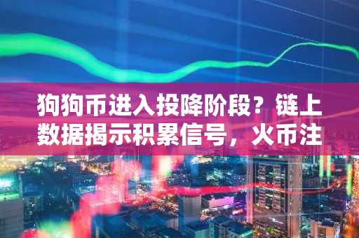 狗狗币进入投降阶段？链上数据揭示积累信号，火币注册赢先机