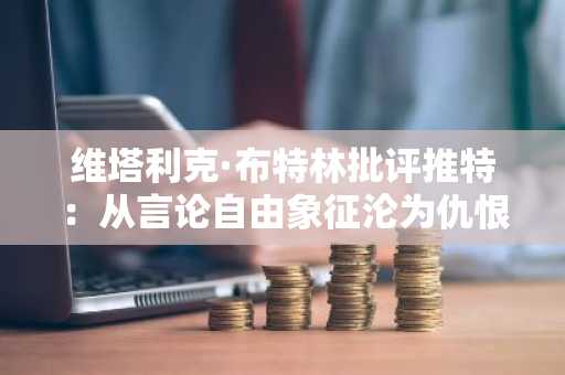 维塔利克·布特林批评推特:从言论自由象征沦为仇恨言论温床