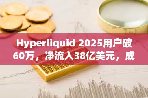 Hyperliquid 2025用户破60万,净流入38亿美元,成DeFi盈利标杆