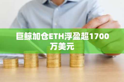 巨鲸加仓ETH浮盈超1700万美元