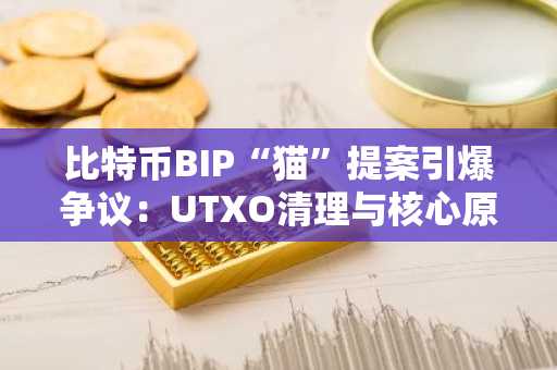 比特币BIP“猫”提案引爆争议：UTXO清理与核心原则博弈