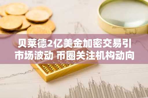 贝莱德2亿美金加密交易引市场波动 币圈关注机构动向